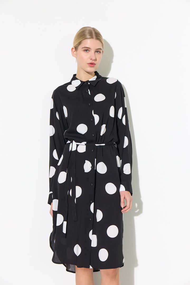 Hunkøn - Vicky Shirtdress 25983 - Big Dots