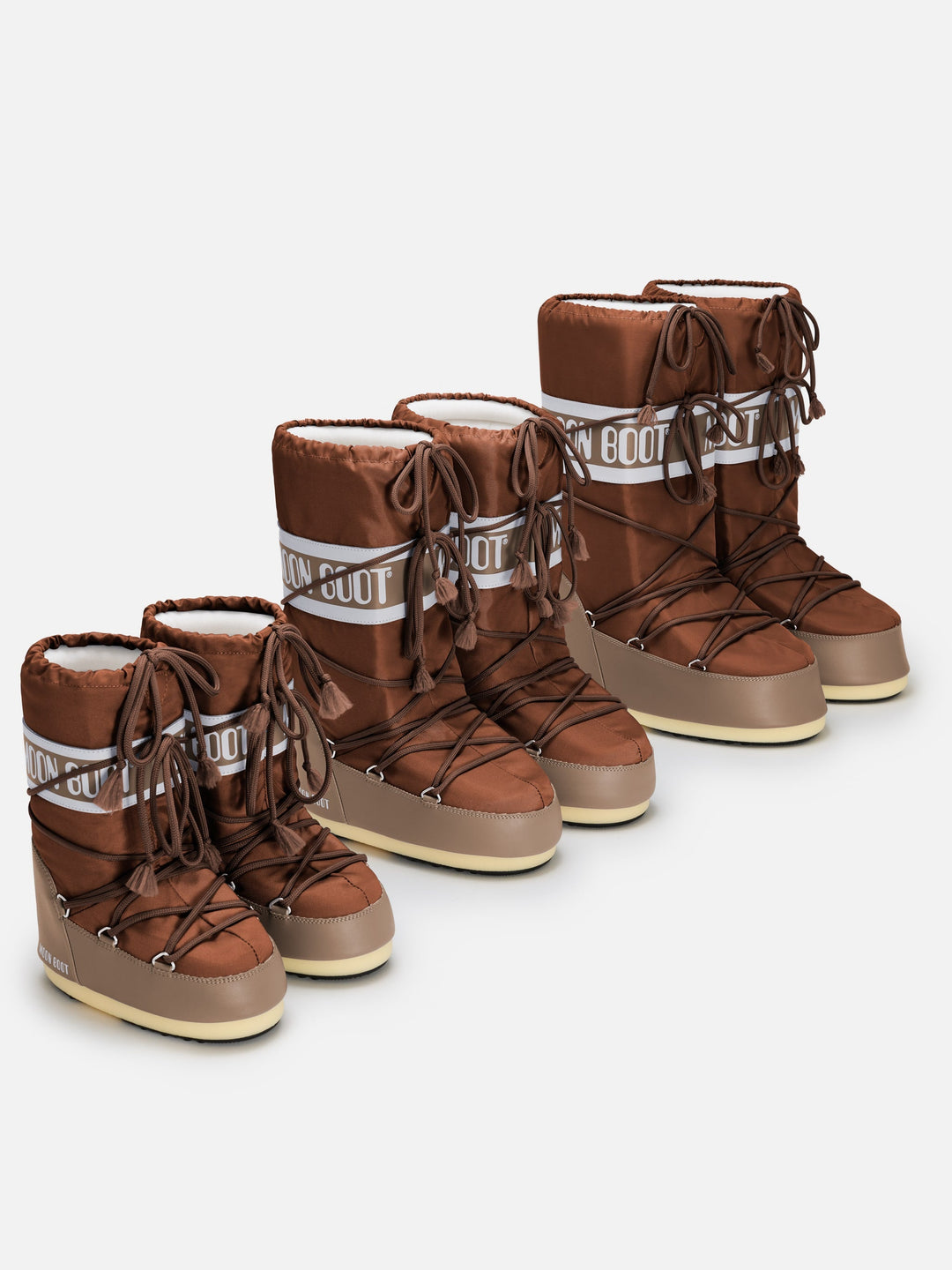 Moon Boot - Mb Icon Nylon Jr 80D1400440 - M005 Shitake