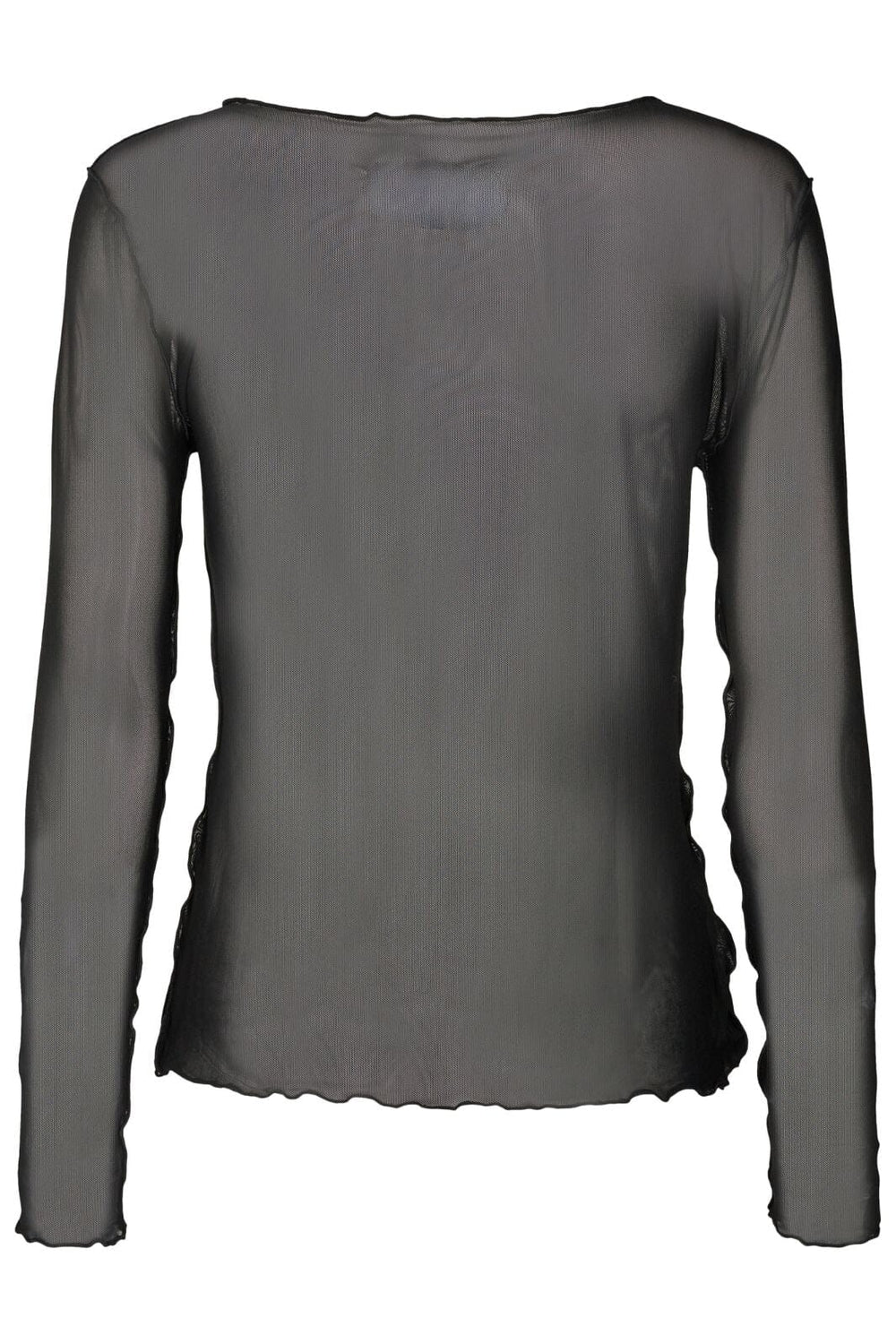 Amazing Basic - Anna-Mesh-Top - Black Bluser