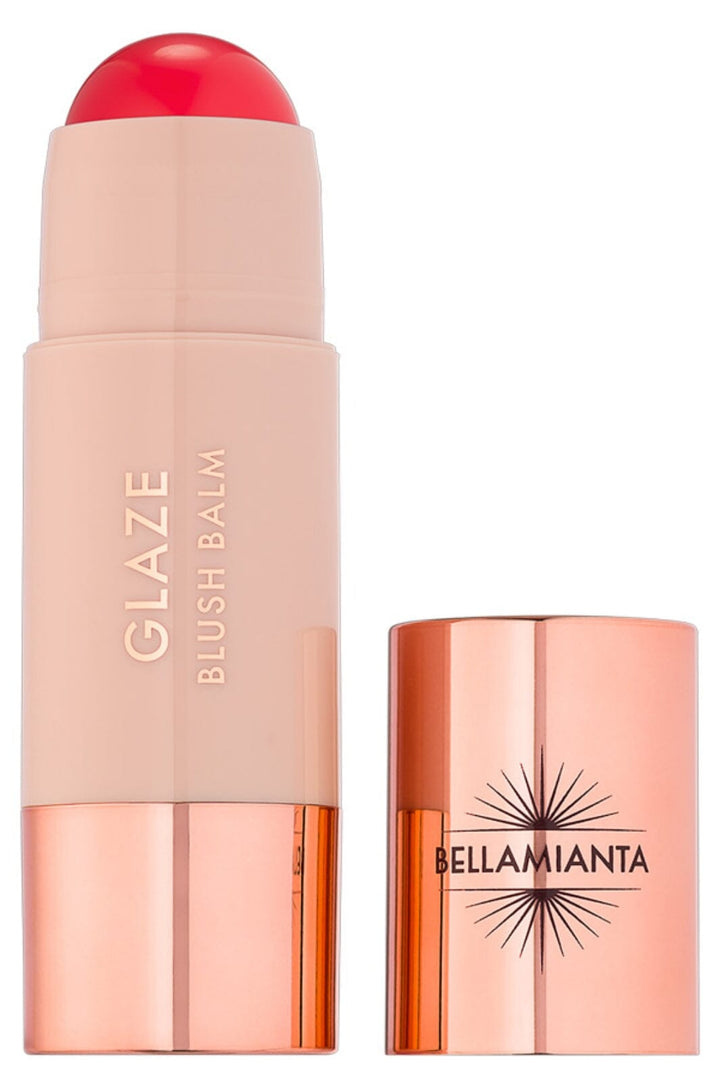 Bellamianta - Glaze Blush & Glow Balm - Poppy - Læbestift