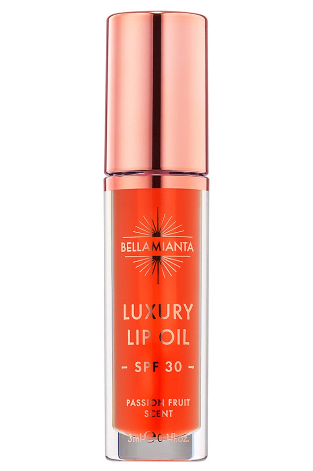 Bellamianta - Luxury Lip Oil SPF30 - Coral - Læbestift