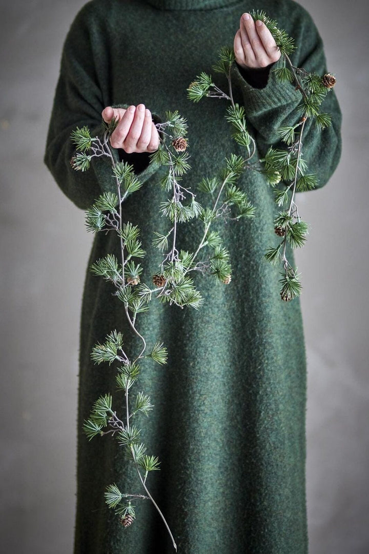 Bloomingville - Cedar Guirlande, Grøn, Kunstige Blomster 82072373 - Green Interiør