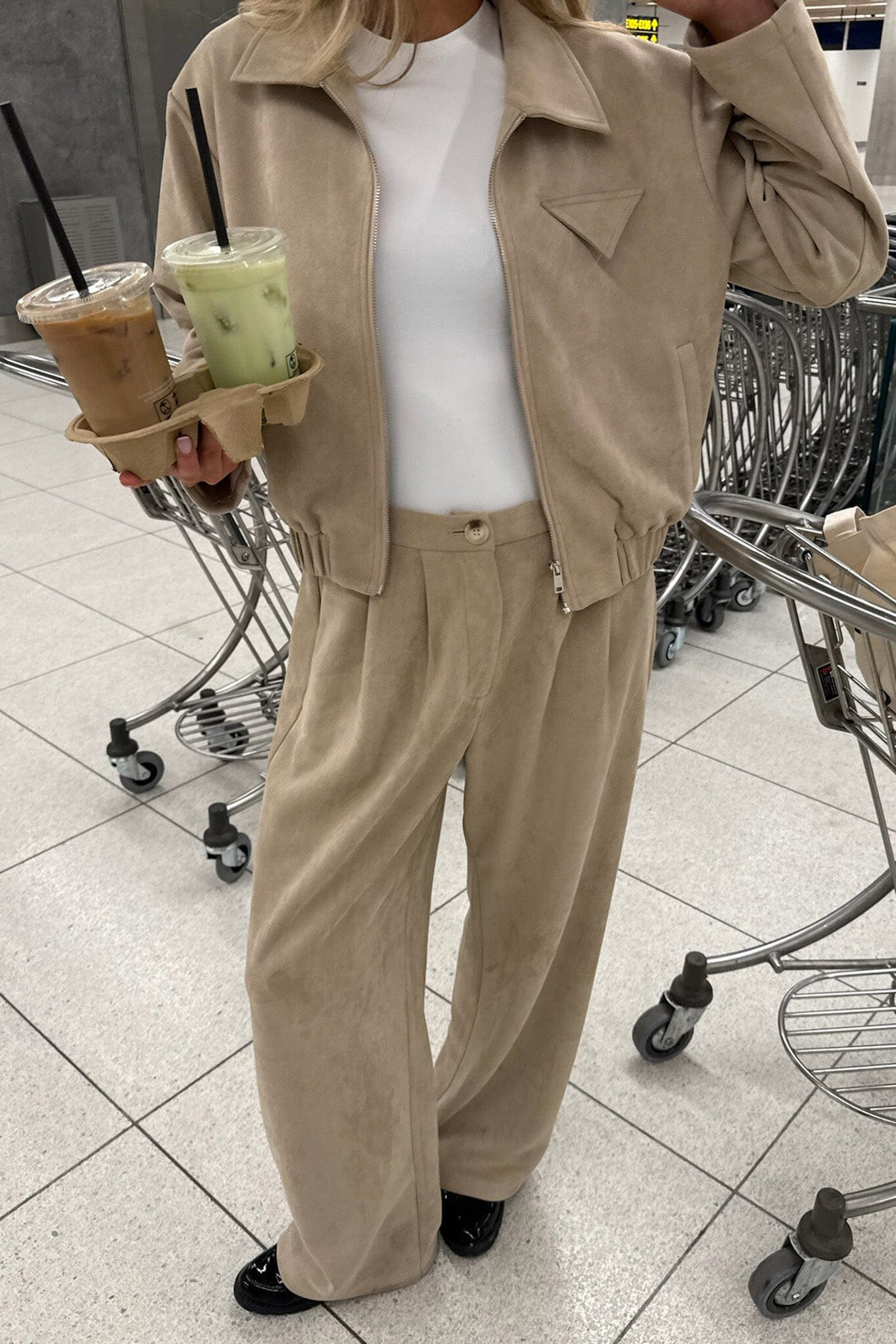 BYIC - Sarahic Short Jacket A23725 - Light Beige Jakker