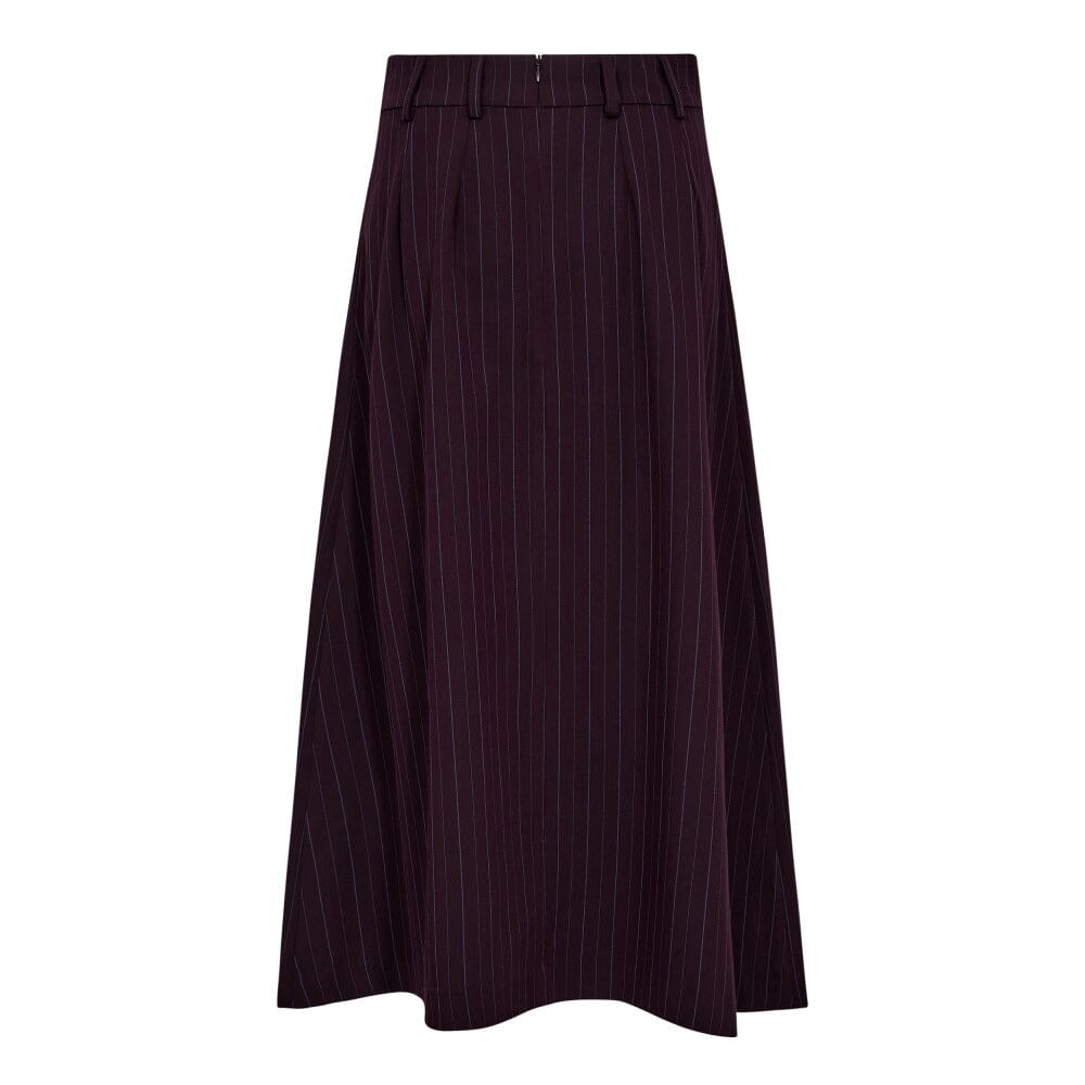 Co´Couture - Anyacc Trinny Pleat Skirt 44001 - 67 - Plum Nederdele