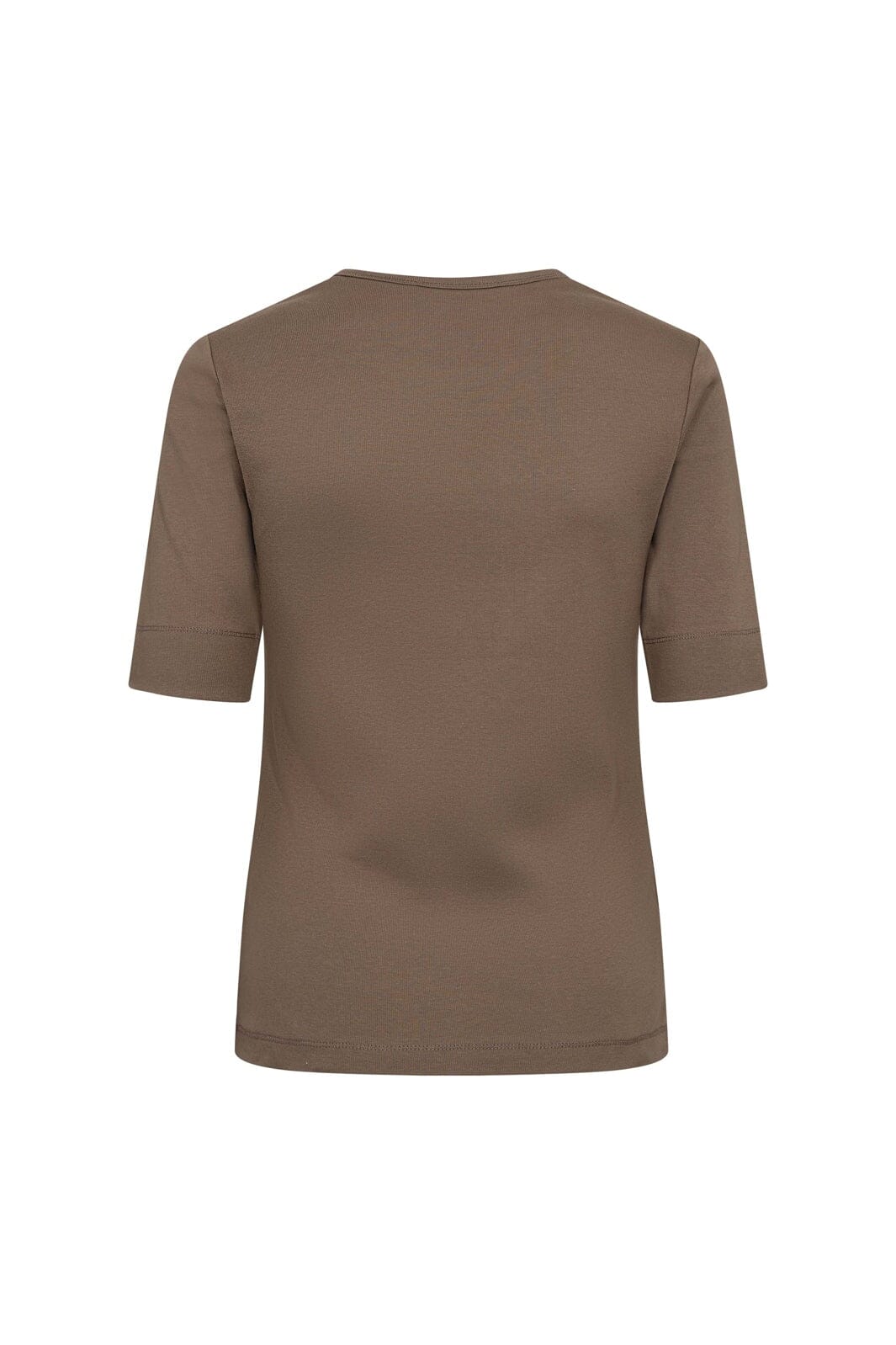 Co´Couture - Grannycc Ss Tee 33016 - 154 - Walnut