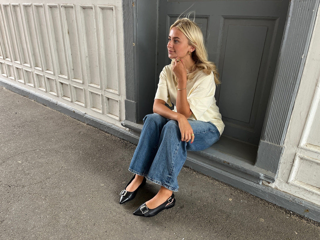 Copenhagen Shoes - Call It Love CS8583 - 0001 - Black Ballerinaer