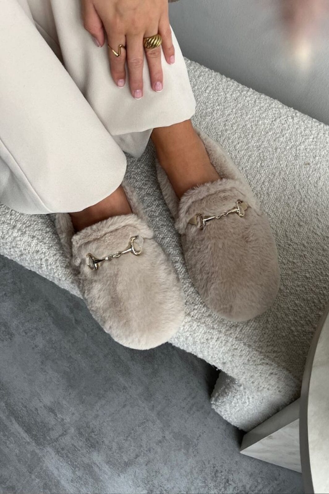 Copenhagen Shoes - New Melania - Grey Hjemmesko & sutsko