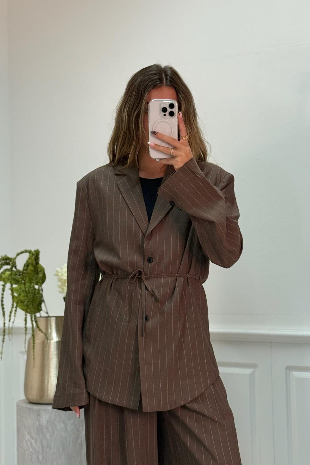 Dear Molly - norah blazer 165004b - brown