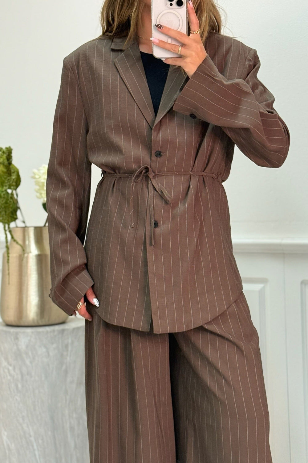 Dear Molly - norah blazer 165004b - brown