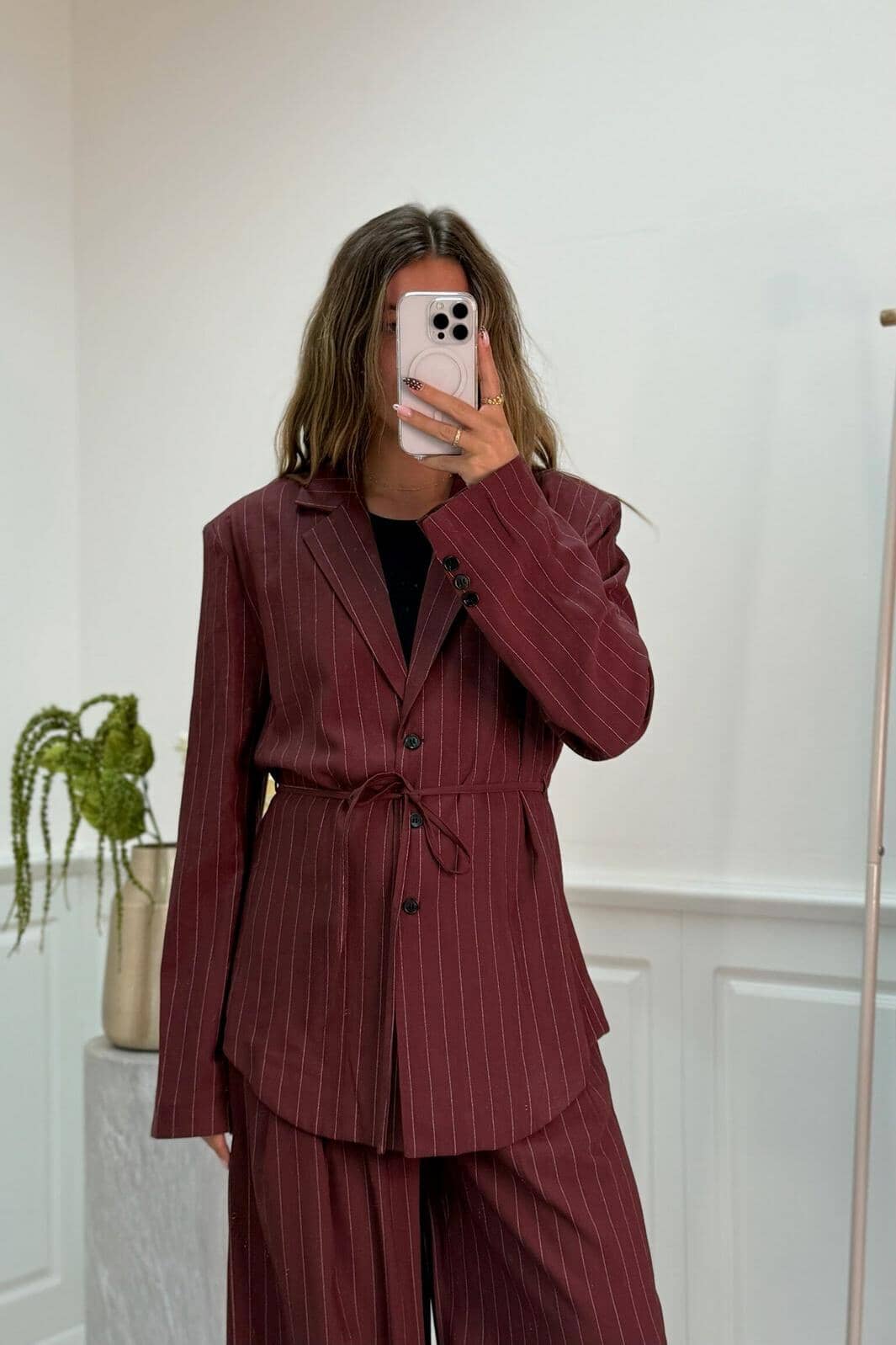 Dear Molly - norah blazer 165004b - wine
