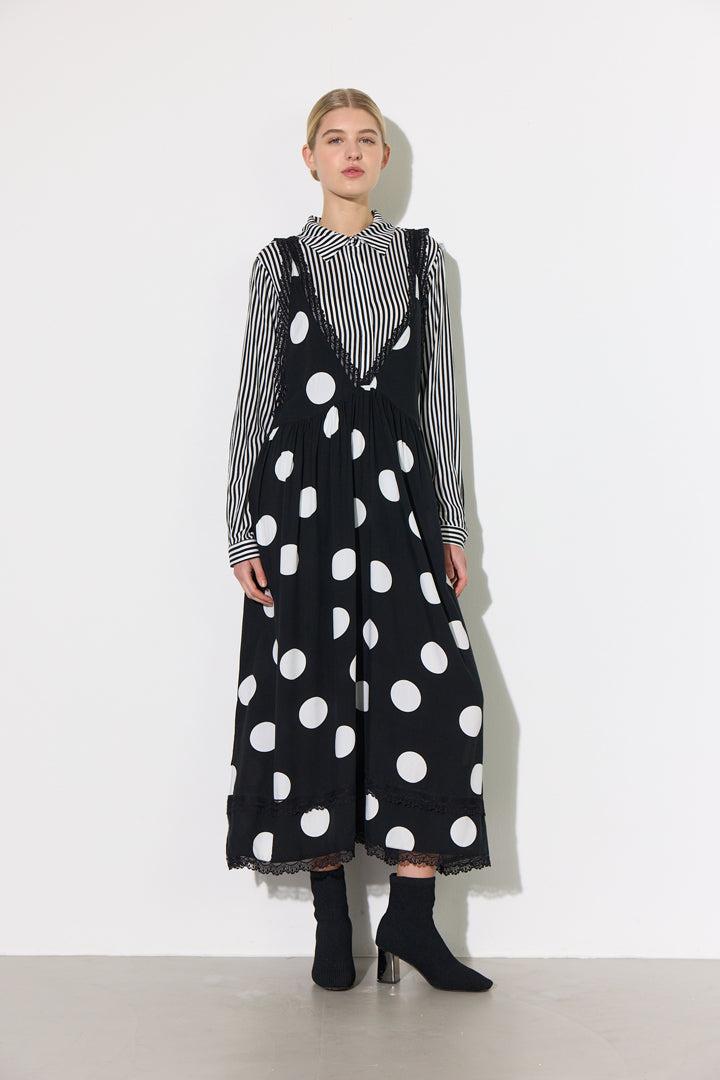 Hunkøn - Vicky Dress 25982 - Big Dots