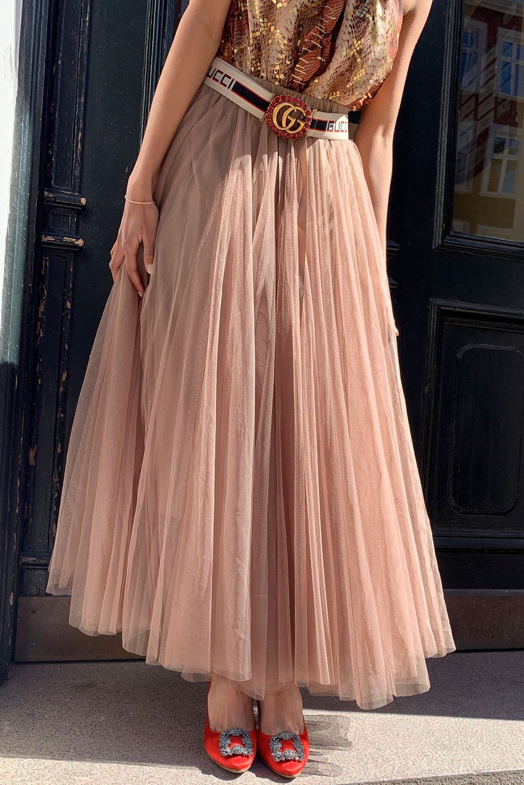 EMM Copenhagen - Daisy Skirt - Tan Nederdele