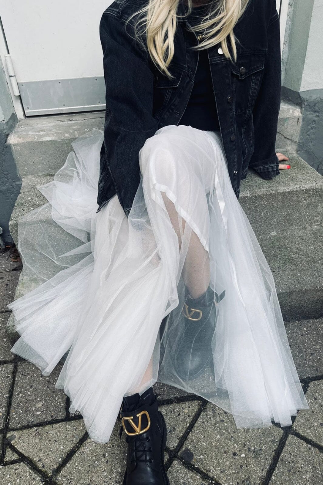 EMM Copenhagen - Daisy Skirt - White Nederdele