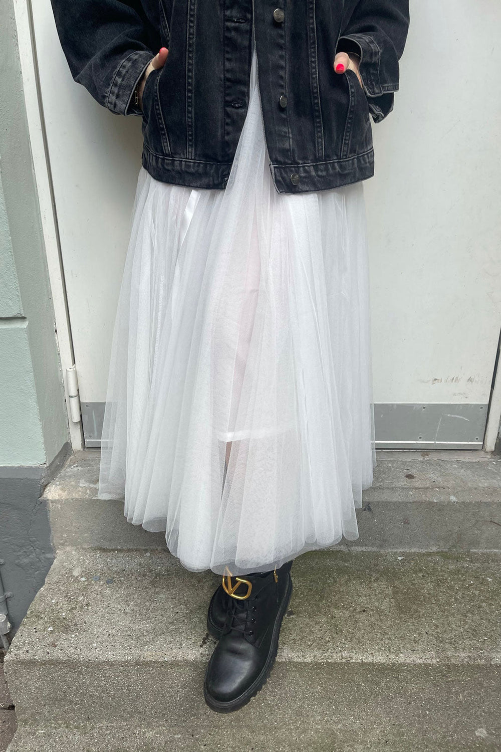 EMM Copenhagen - Daisy Skirt - White Nederdele