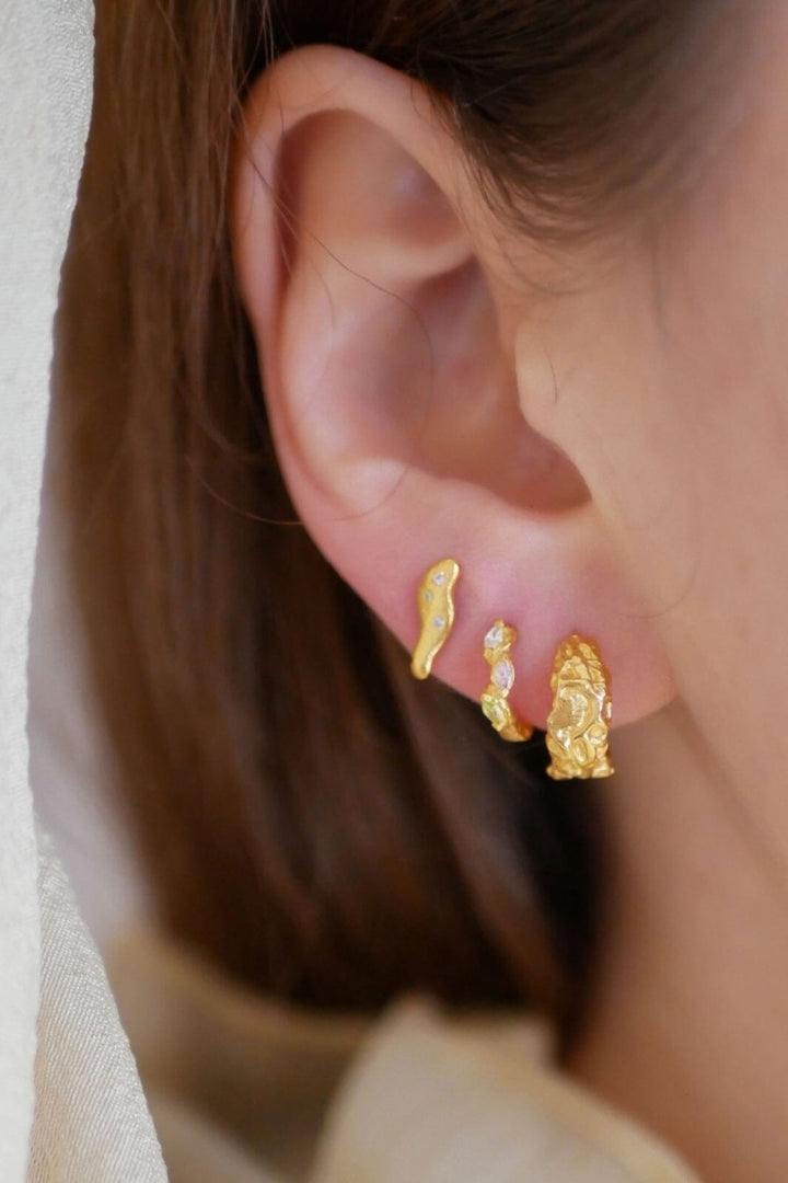 Enamel Copenhagen - Hoops, Nela - 925S/Gp/M Smykker