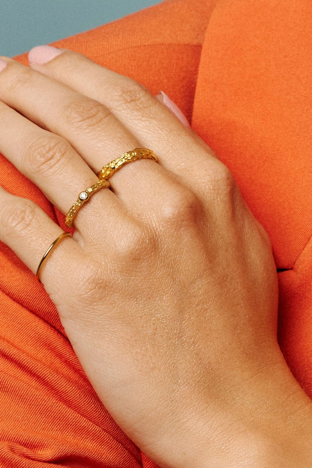 Enamel Copenhagen - Ring, Gaia - 925S/Gp/M Ringe