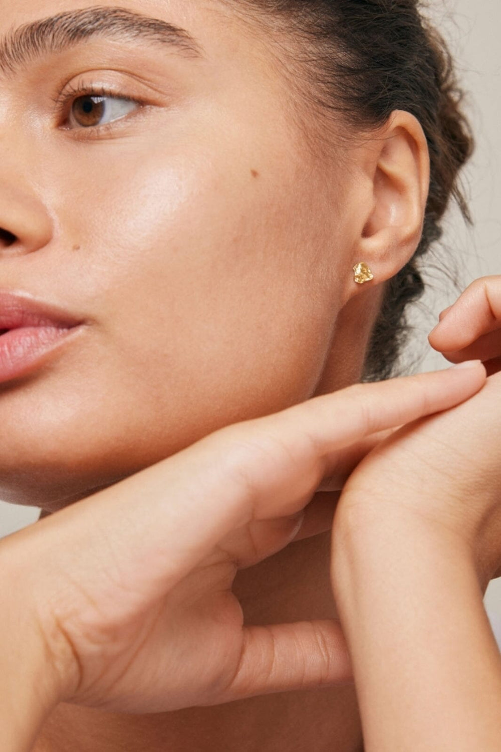 Enamel Copenhagen - Studs, Rio - 925S/Gp/M Øreringe