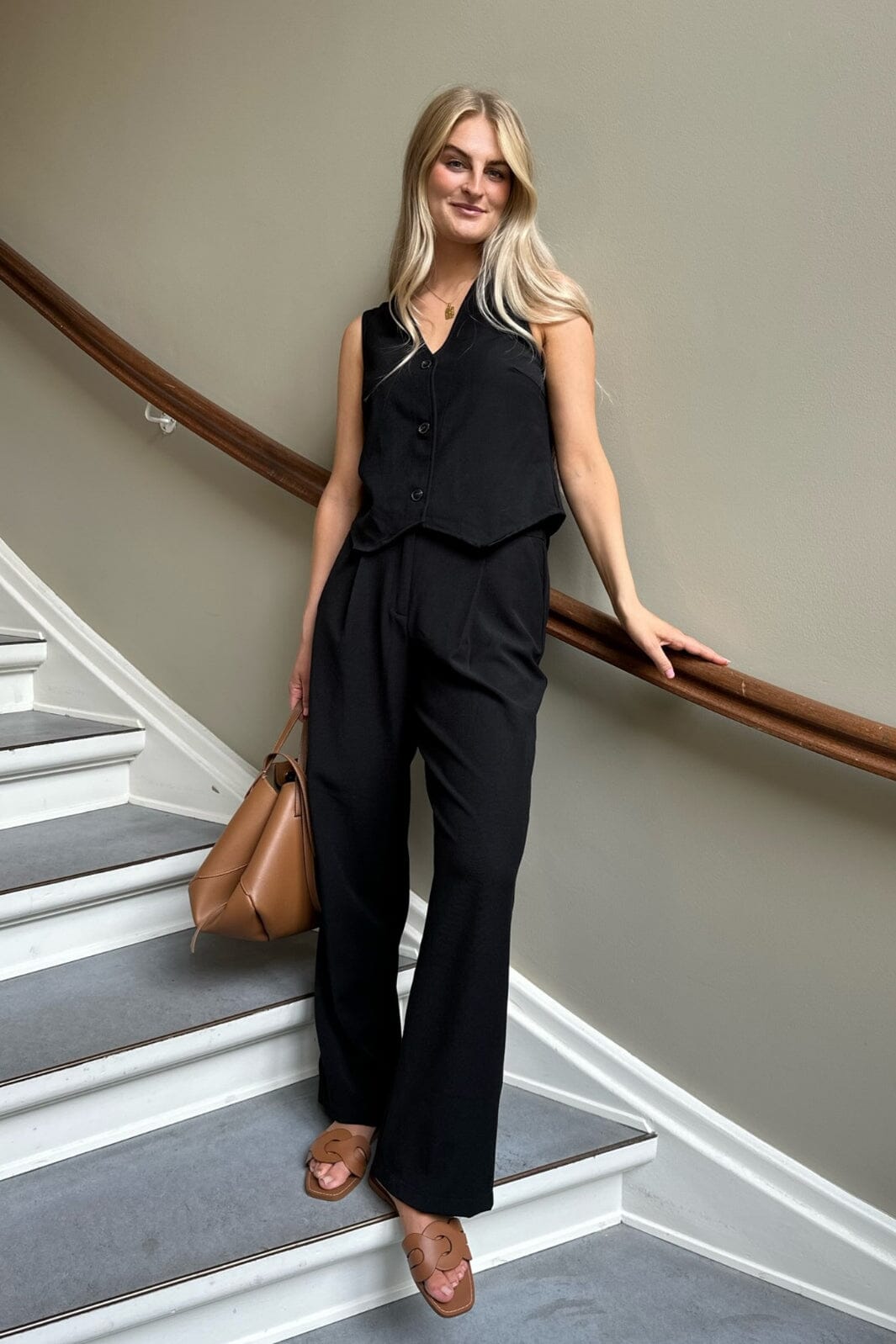 Forudbestilling - BYIC - Celina Pants - Black Bukser