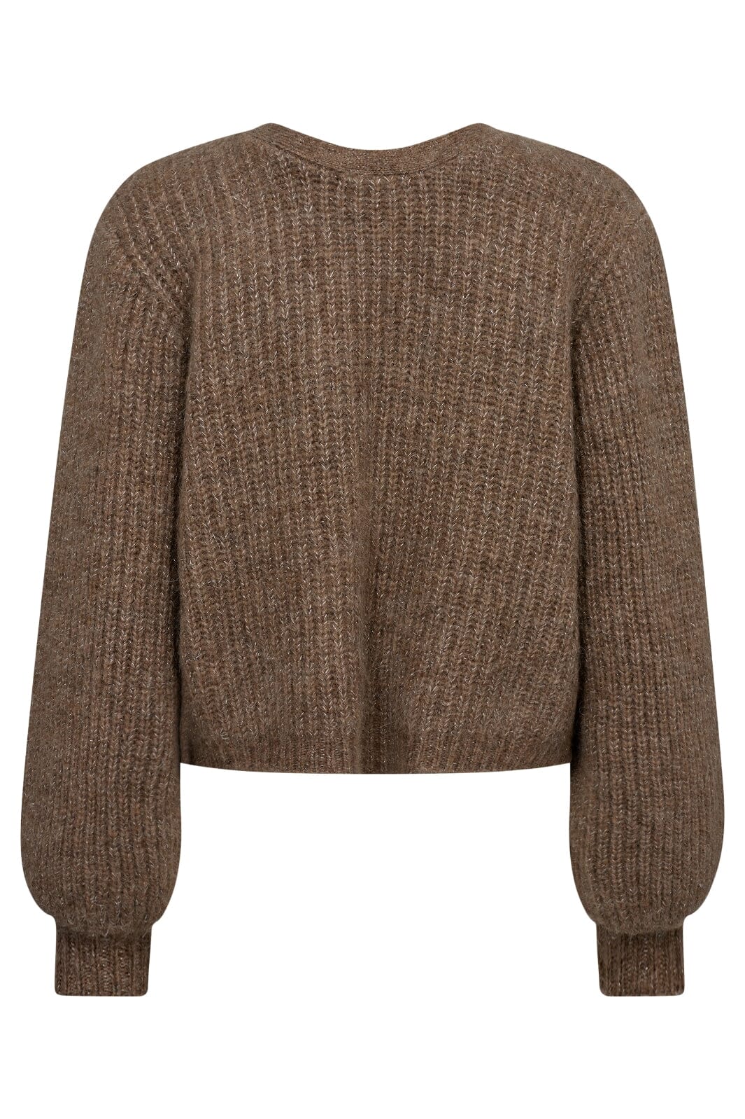 Forudbestilling - Co´couture - Cozycc Lurex Twist Knit 32132 - 154 Walnut Strikbluser