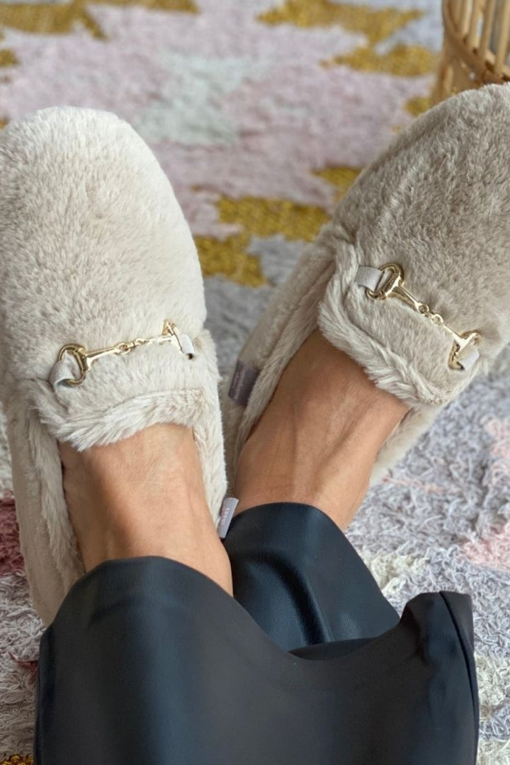 Forudbestilling - Copenhagen Shoes - New Melania - Off White (Sep/Okt) Hjemmesko & sutsko