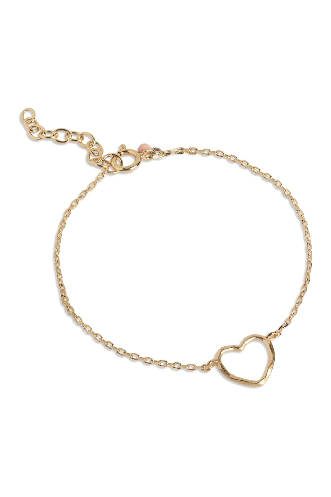 Enamel Copenhagen - Bracelet, Organic Heart B112GM - 925S/Gp/M