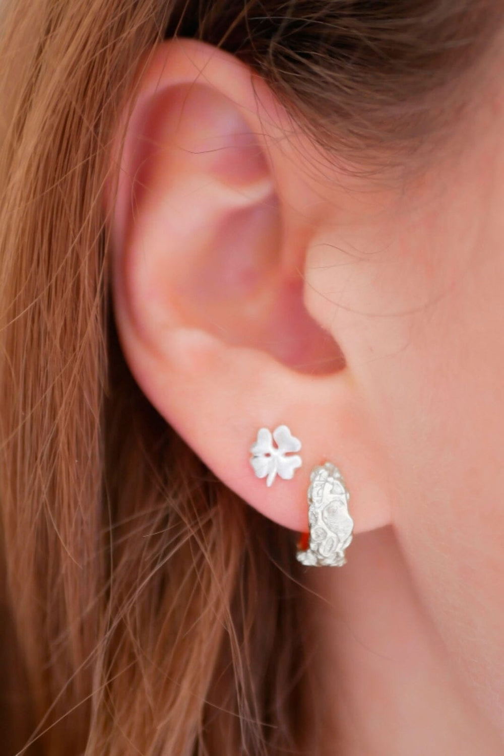 Forudbestilling - Enamel Copenhagen - Hoops, Nela - 925S/M (Januar) Øreringe