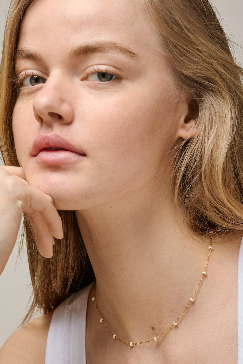 Enamel Copenhagen - Necklace, Lola Bold N137G - Daisy