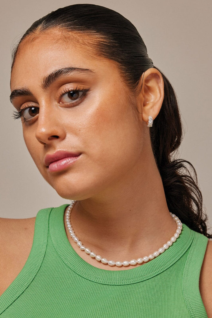 Forudbestilling - Enamel Copenhagen - Necklace, Pearlie - 925S/Gp Halskæder