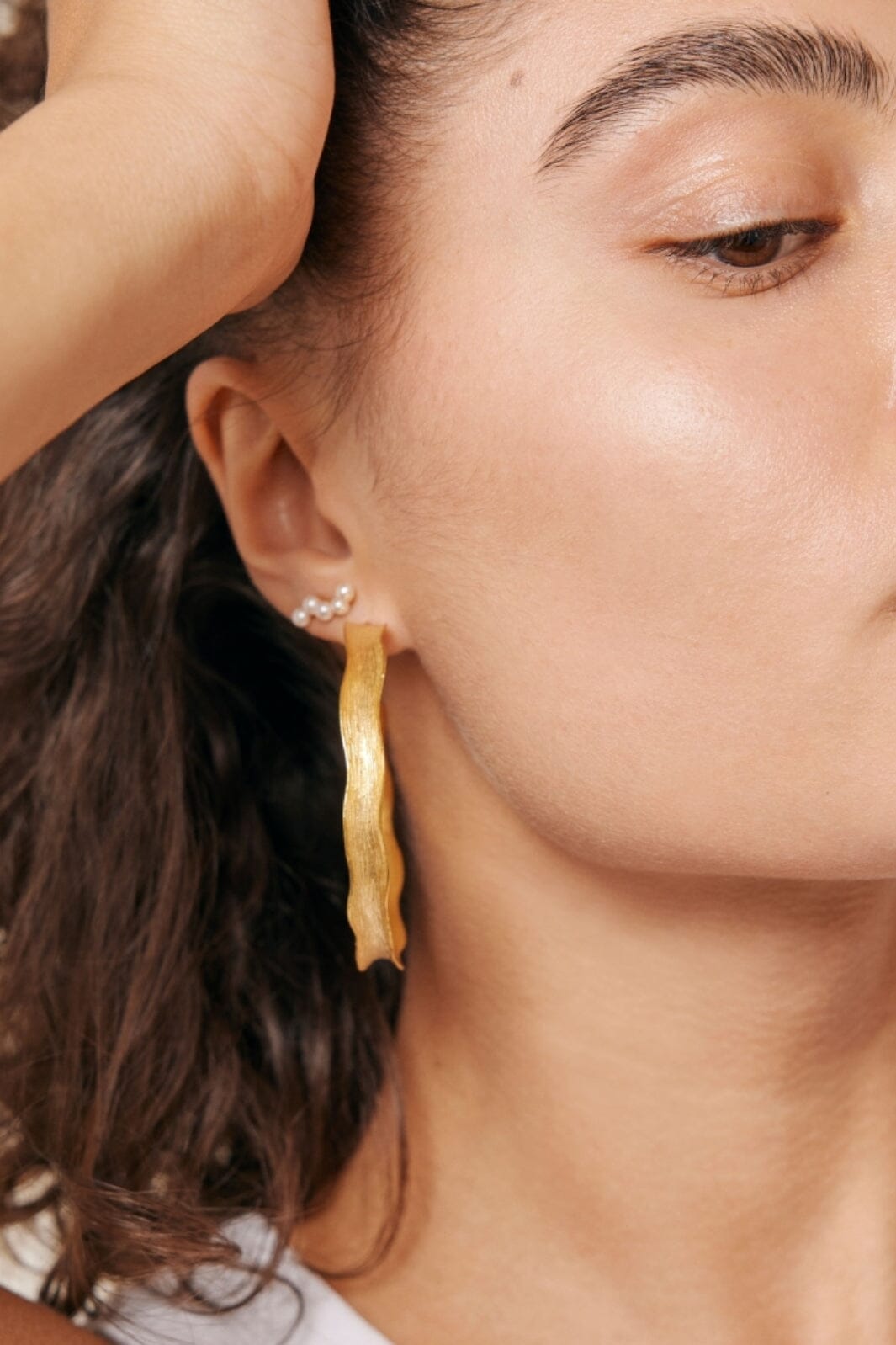 Forudbestilling - Enamel Copenhagen - Studs, Evie - Pearls Øreringe