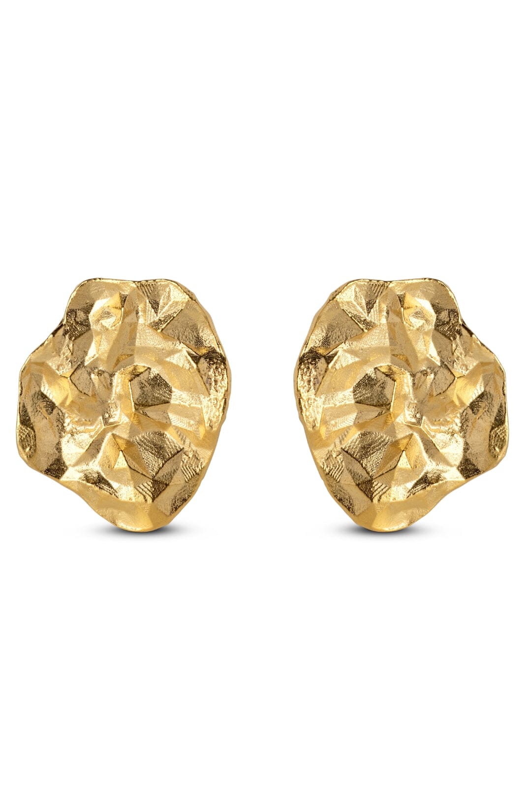 Forudbestilling - Enamel Copenhagen - Studs, Windy - 925S/Gp/M (Februar) Øreringe