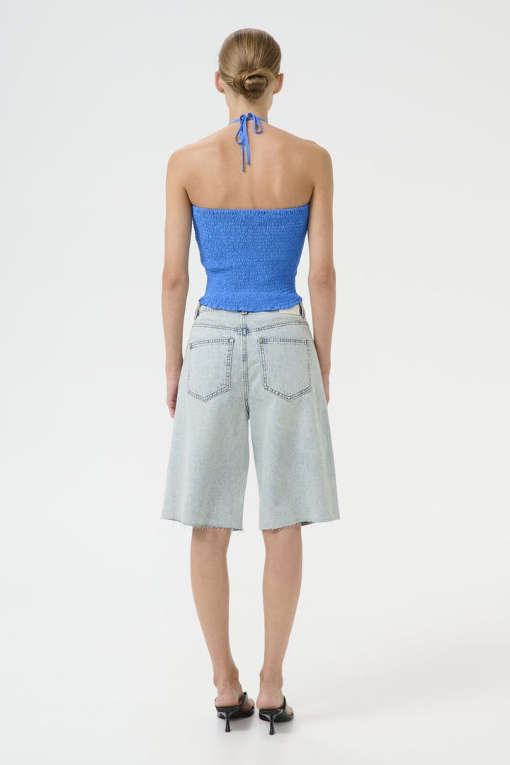 Gestuz - Gzasher Long Shorts 10910165 - 107575 - Mid Acid Wash