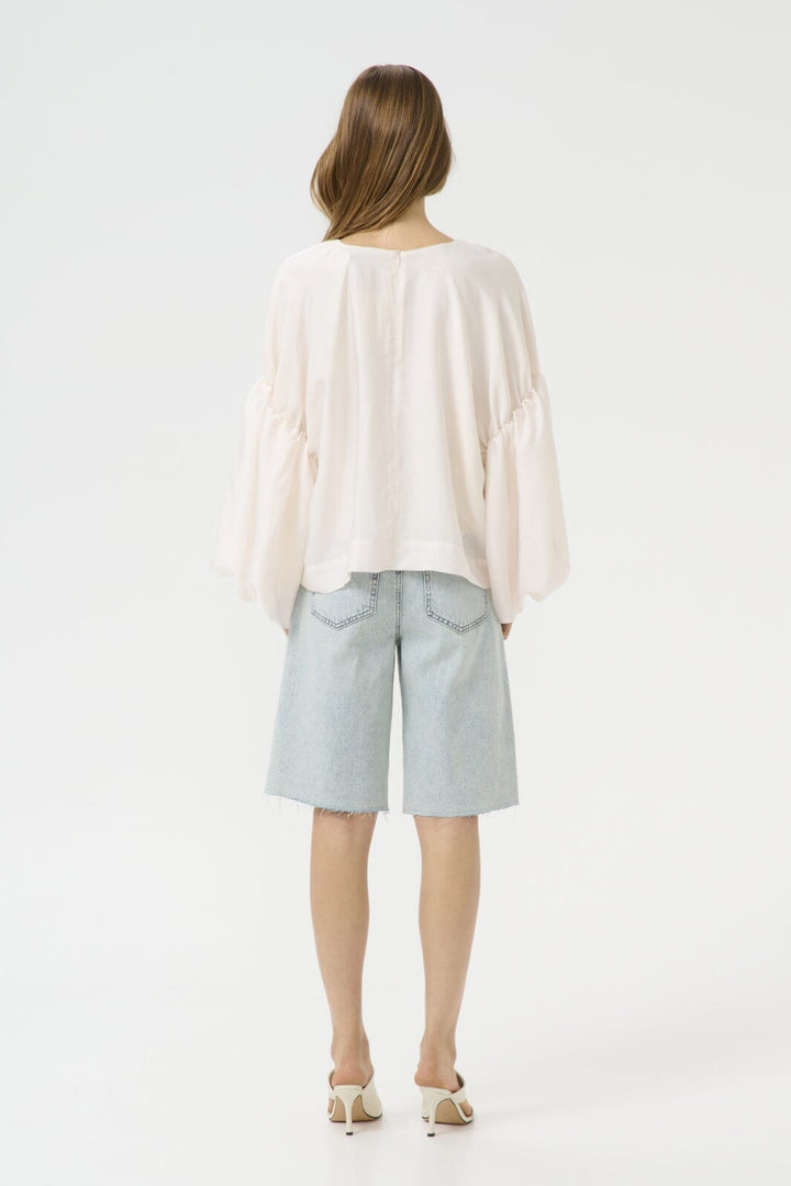 Gestuz - Gzmalloon Blouse 10910214 - 110103 - Egret
