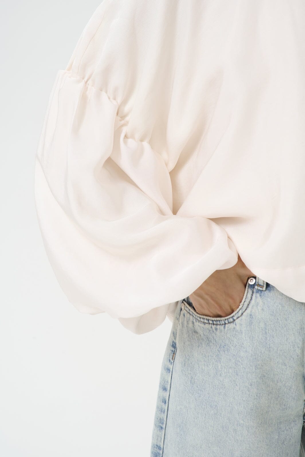 Gestuz - Gzmalloon Blouse 10910214 - 110103 - Egret