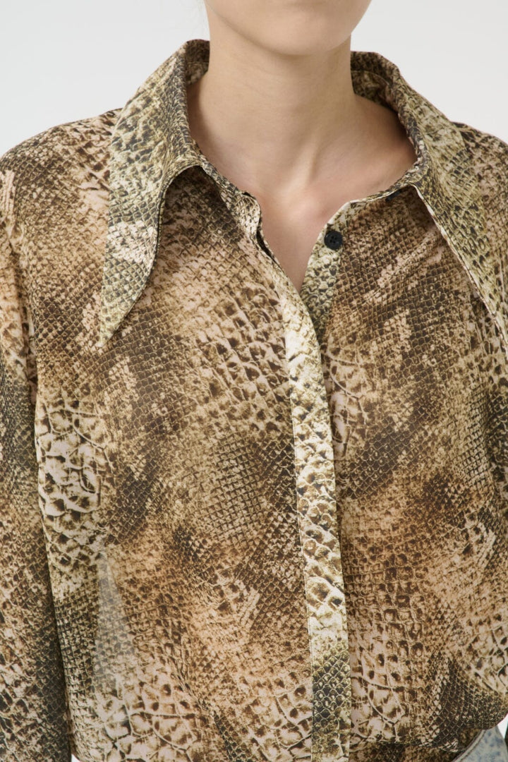 Gestuz - Gzsanka P Shirt 10910219 - 107549 - Golden Snake