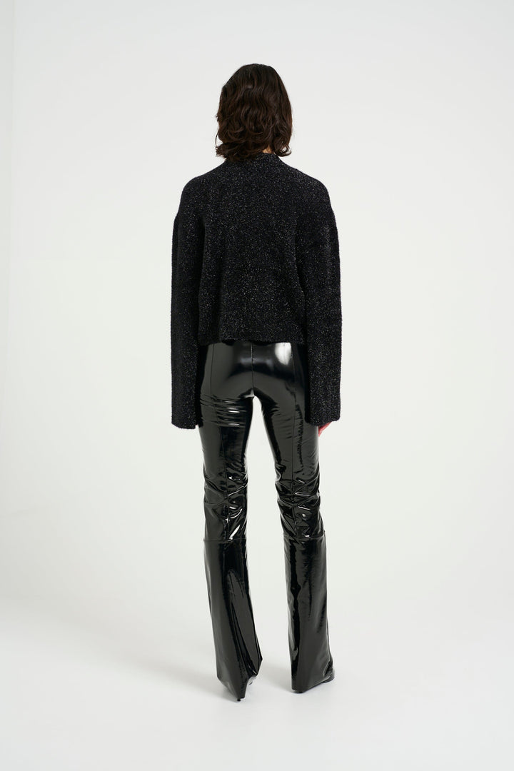 Forudbestilling - Gestuz - Lakleygz Flared Pants 10909765 - 100017 Black Bukser