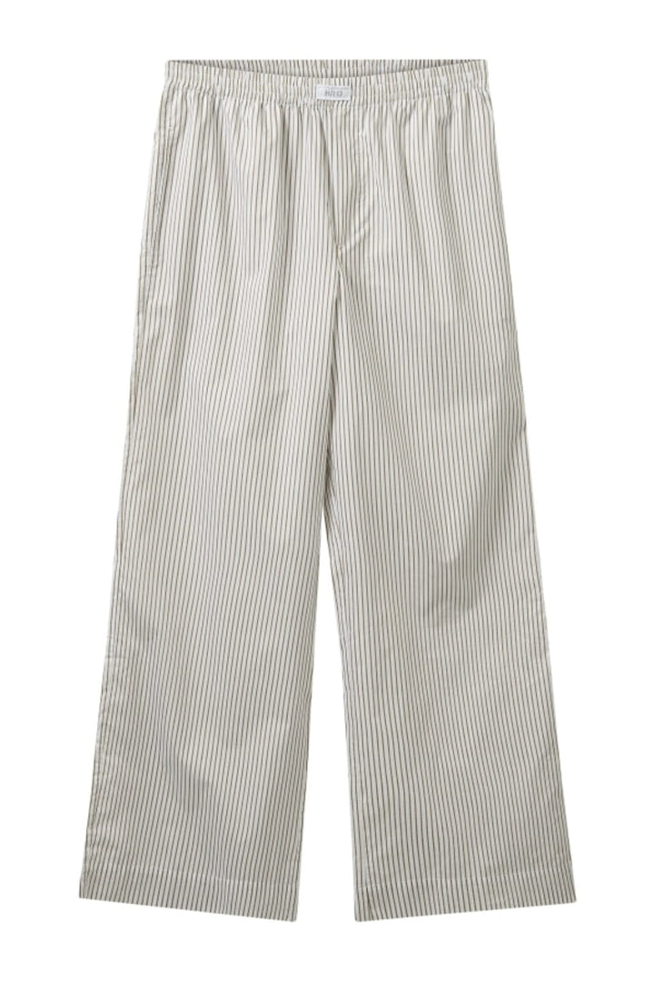 H2O - Rønne Essential Pajamas Pants 100166-2 - 7043 - White/Brown