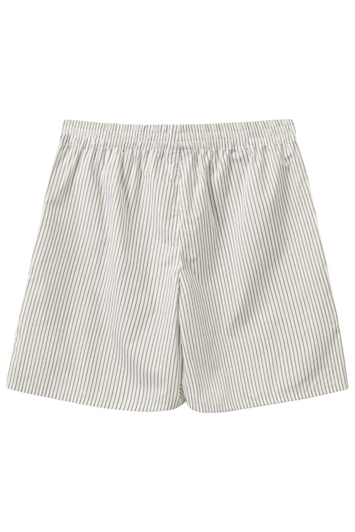 H2O - Rønne Essential Pajamas Shorts 100165-2 - 7043 - White/Brown