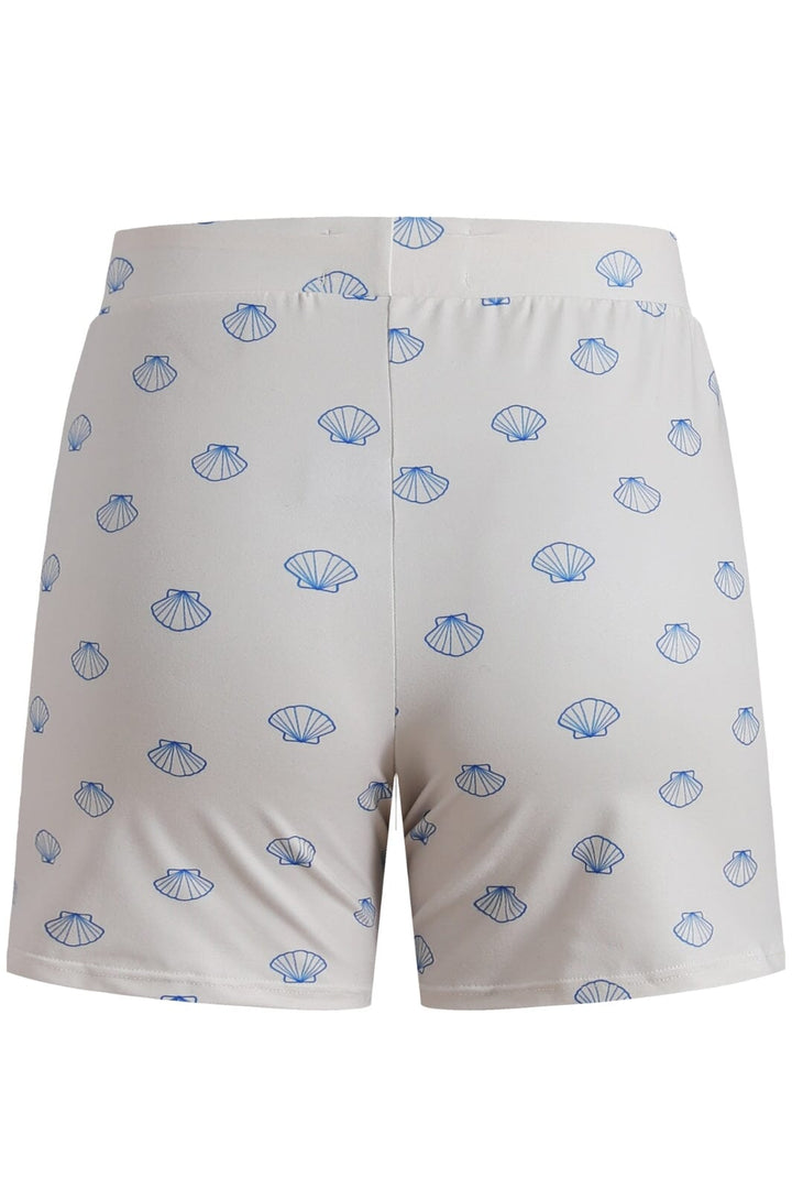 Liberte - Alma-Shorts 9517 - Ivory Cobolt Shell