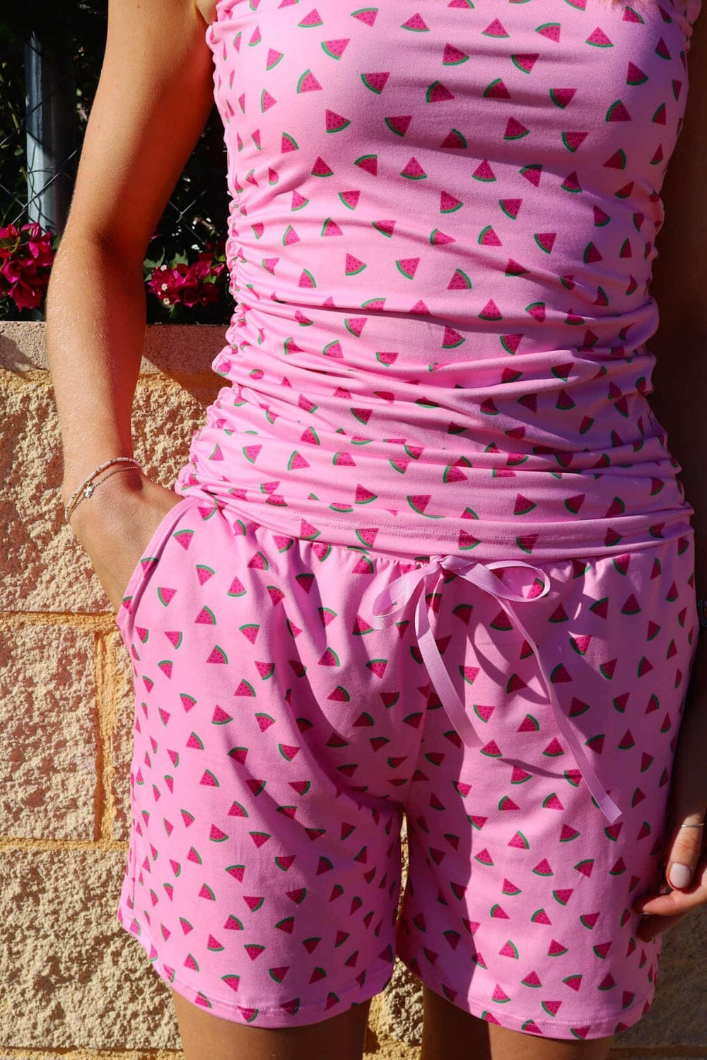 Liberte - Alma-Shorts 9517 - Pink Watermelon