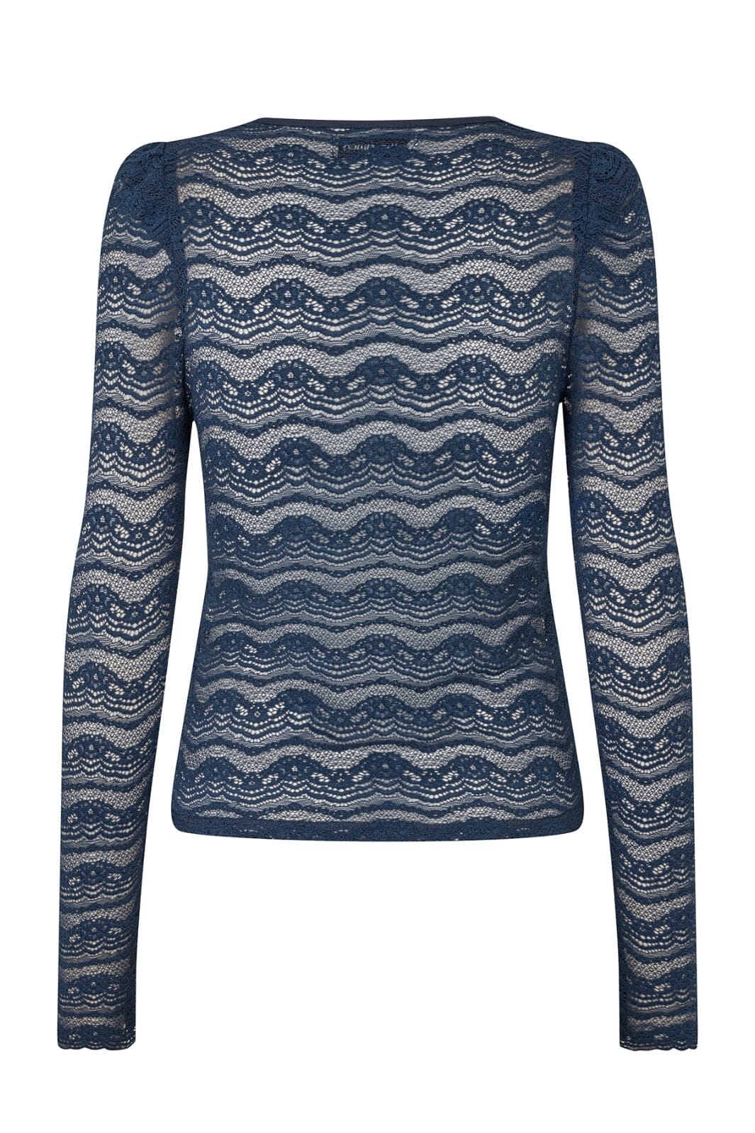 Forudbestilling - Lollys Laundry - Tolucall Blouse Ls - 23 Dark Blue Bluser