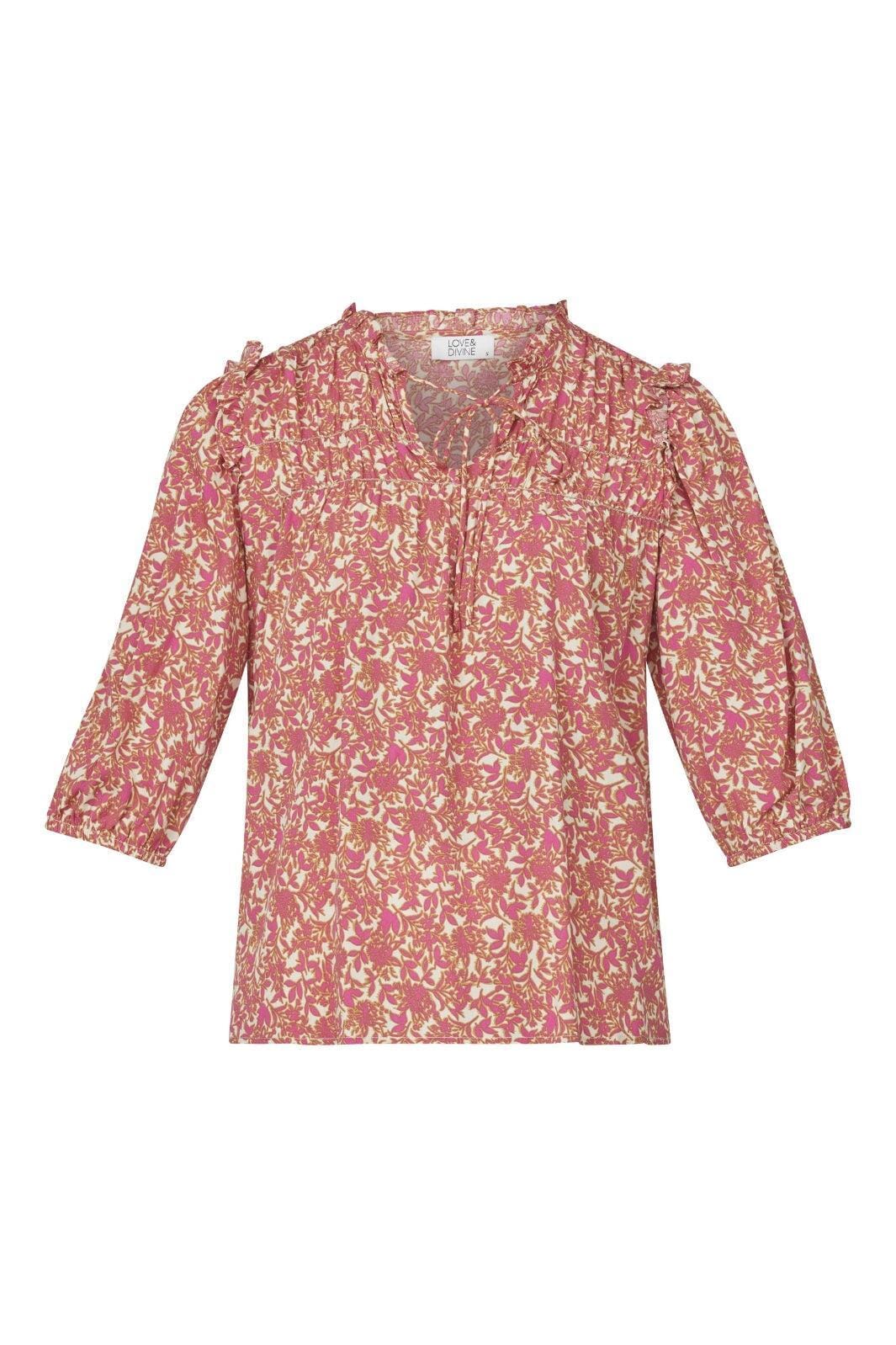 Forudbestilling - Love & Divine - Love1166-1 - 801 Pink Oriental Toppe