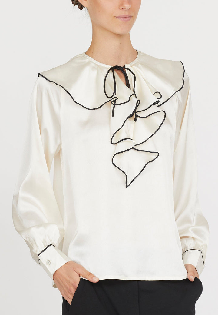 Forudbestilling - Love & Divine - Love1241 - 119 Cream/Black Bluser