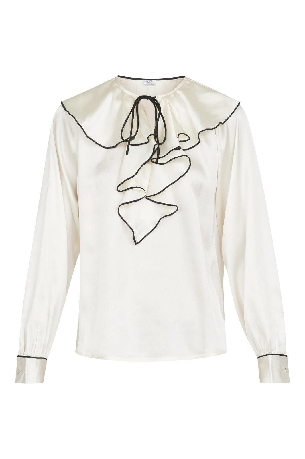 Forudbestilling - Love & Divine - Love1241 - 119 Cream/Black Bluser