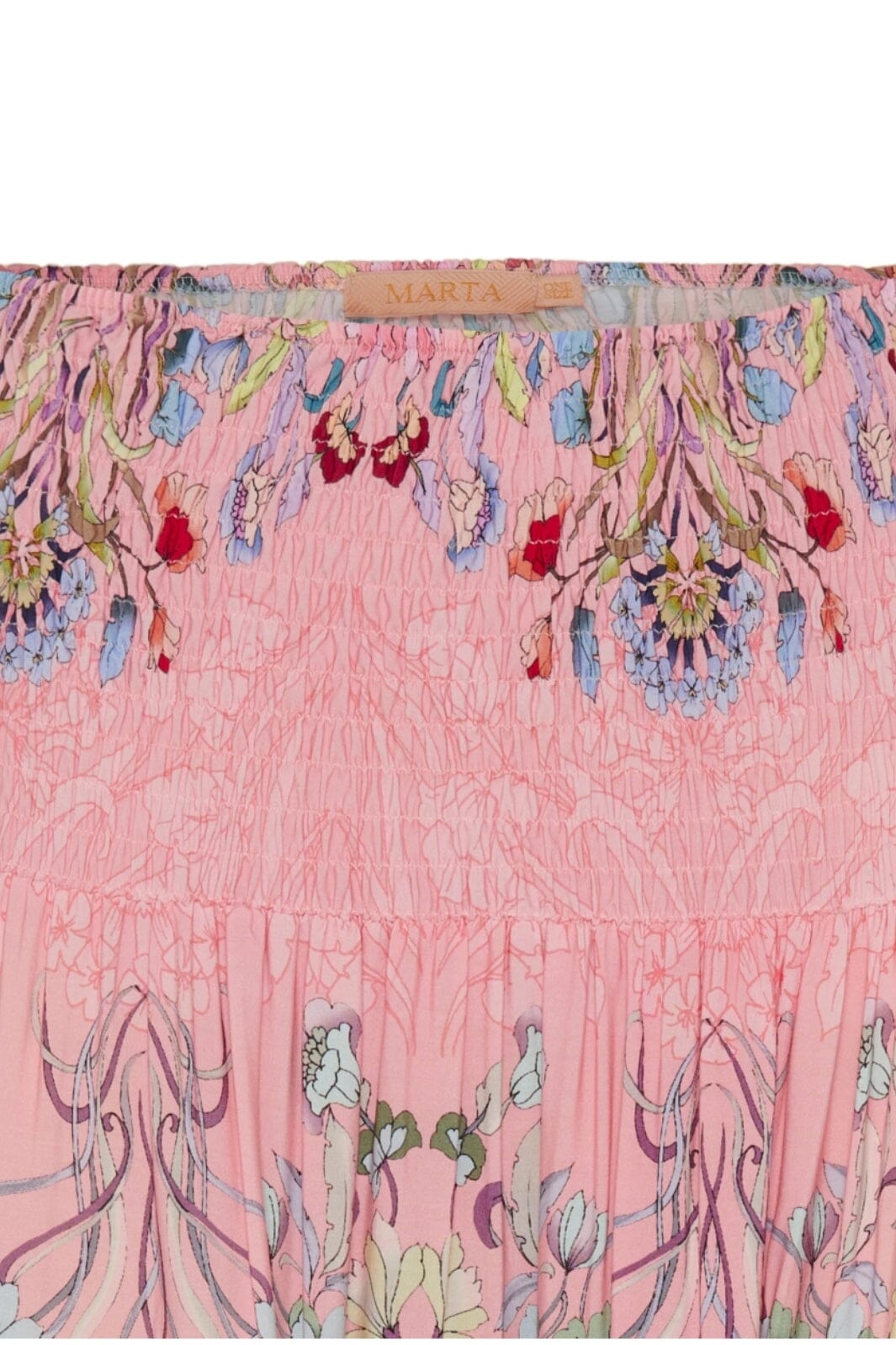 Marta Du Chateau - Mdcjosefina Skirt 5849 - 361Tpzprintrosa