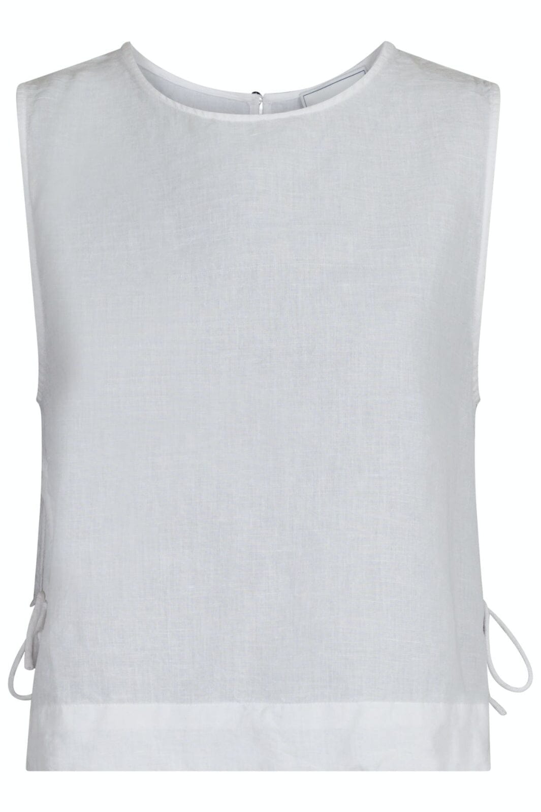 Forudbestilling - Neo Noir - Svetlana Linen Top - White (Maj) Toppe