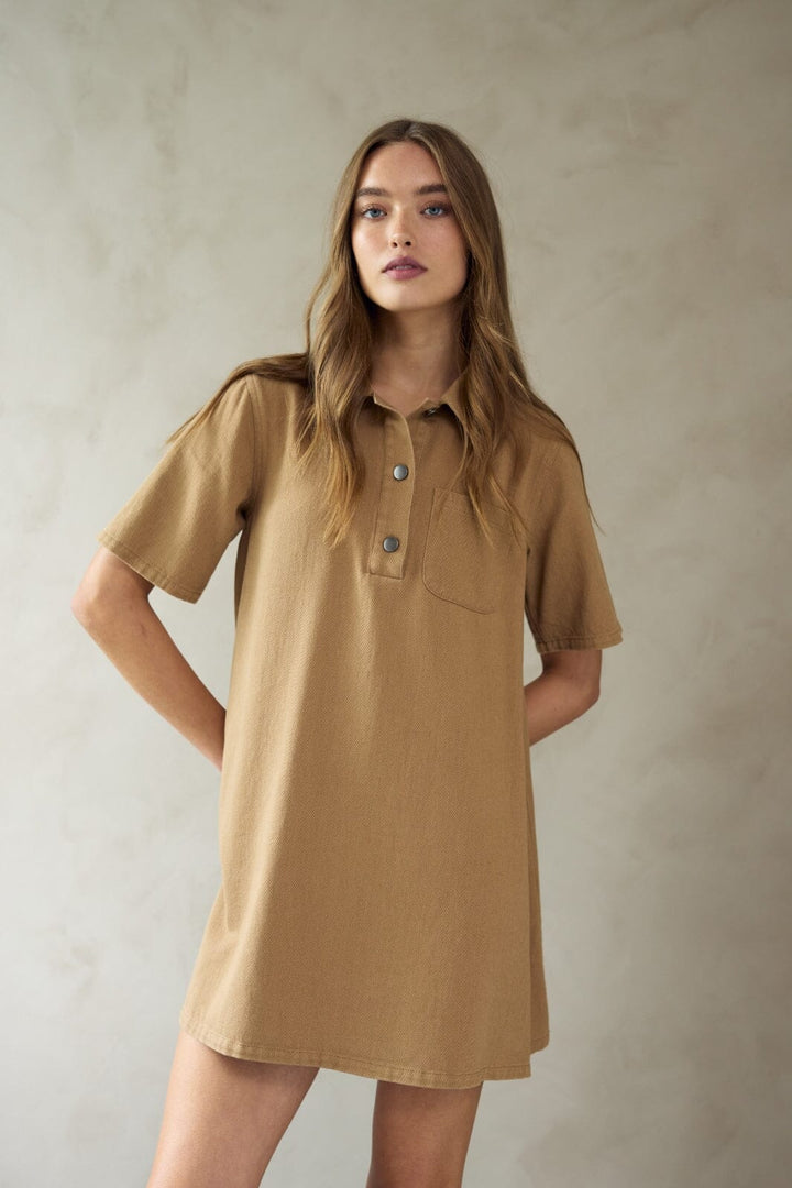 Forudbestilling - Noella - Jozie Dress 12730004 - 1206 - Oyster Kjoler