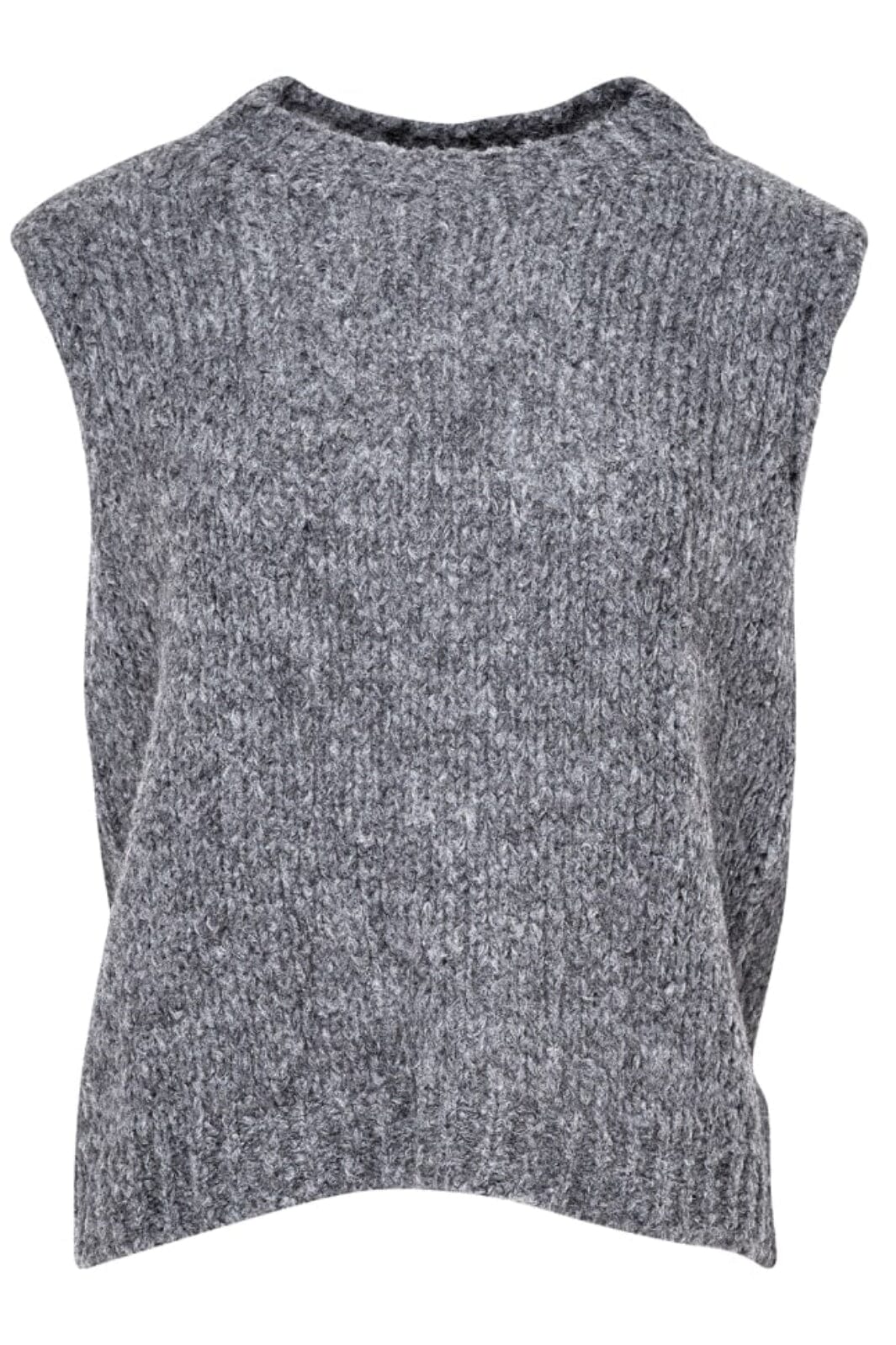 Forudbestilling - Noella - Kala Vest Wool - Dark Grey Melange Veste