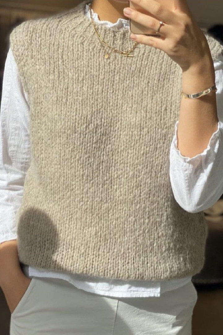 Forudbestilling - Noella - Kala Vest Wool - Sand Veste