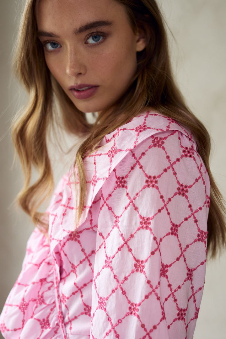 Forudbestilling - Noella - Kayann Dress - 1266 Pink Lemonade Combo Kjoler