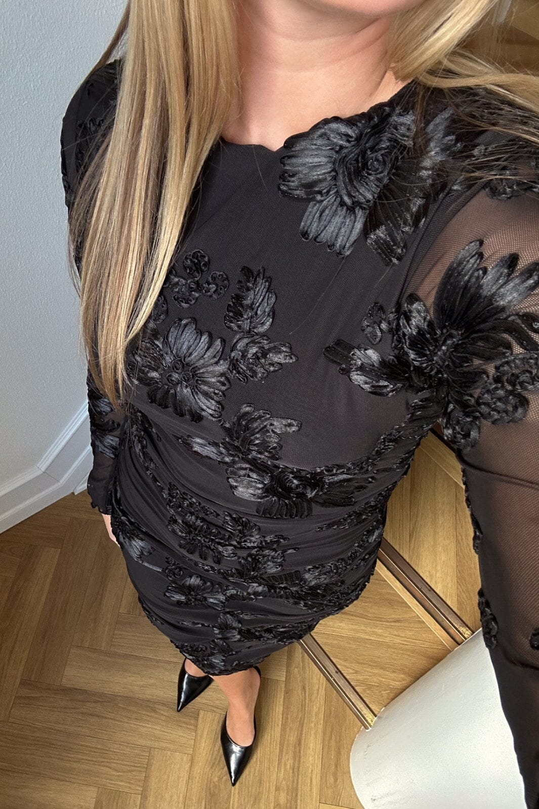 Forudbestilling - Noella - Lavinia L/S Dress 13500002 - 004 Black Kjoler